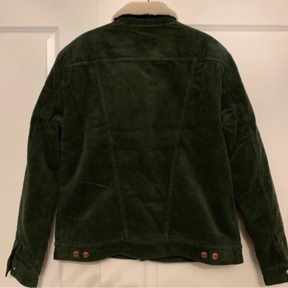 The Montana New Wrangler Icons124MJ Men's Sherpa Corduroy Jacket Size XL Trucker - Picture 3 of 15